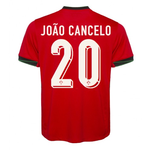 Fotballdrakt Herre Portugal Joao Cancelo #20 Hjemmedrakt EM 2024 Kortermet